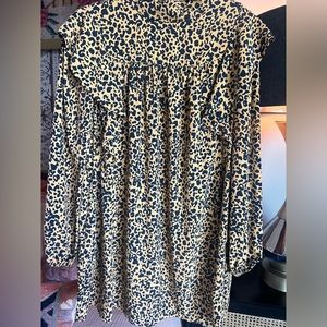 Leopard print dress